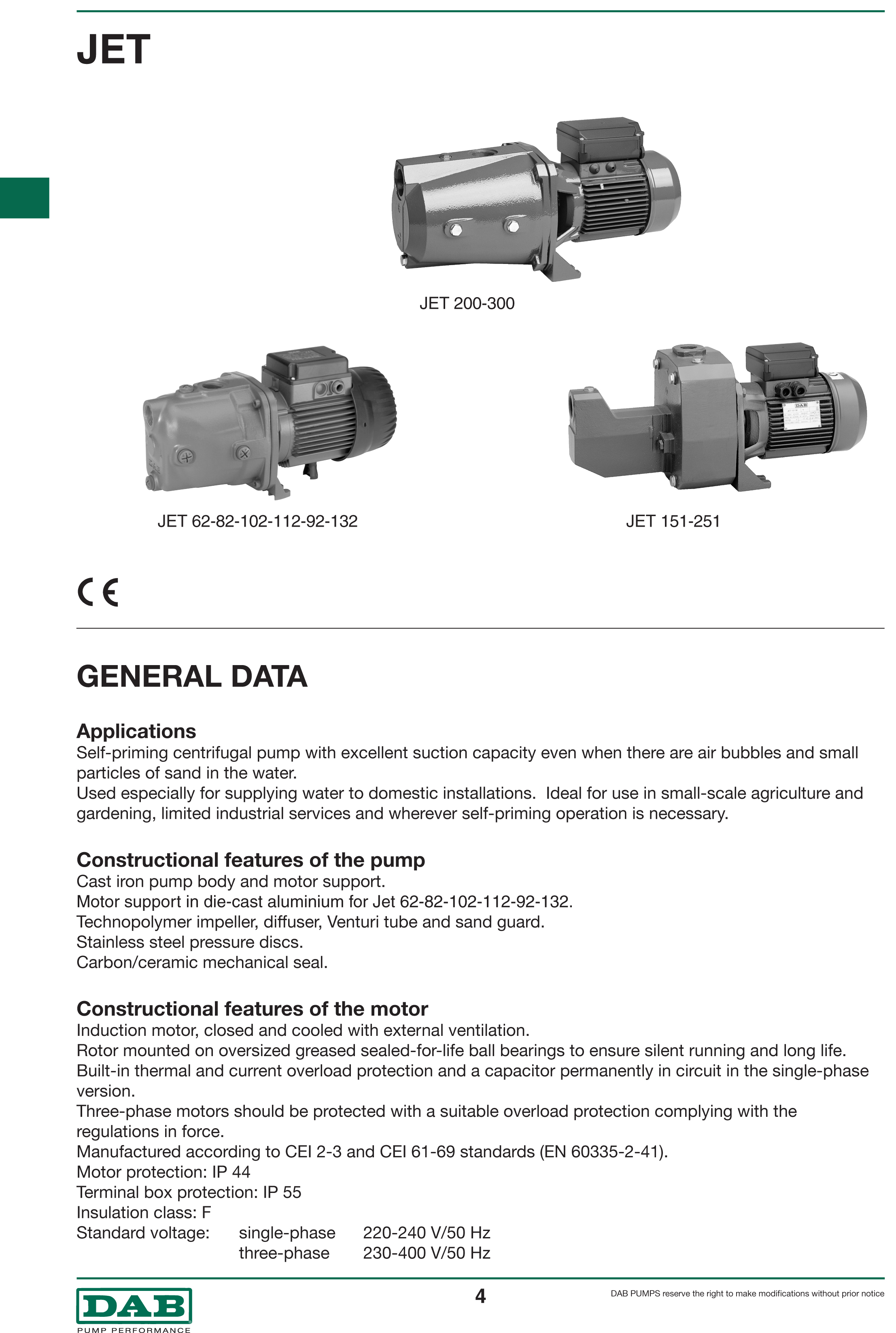 Malaysia Self Priming Pumps Jet Series Self Priming Pumps Jet Series Supplier Malaysia